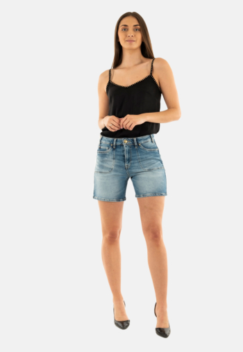 Short bermuda Le Temps Des Cerises aline 3001 blue