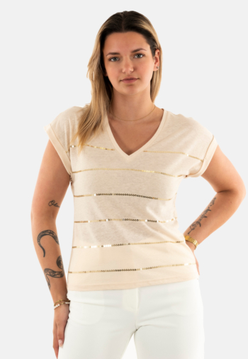 Tee shirt morgan doriane coquille m