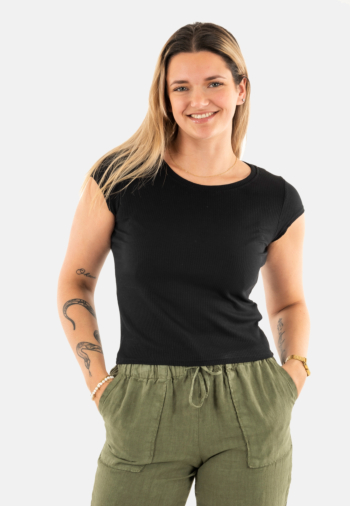 Tee shirt banana moon amaria mgc01 noir