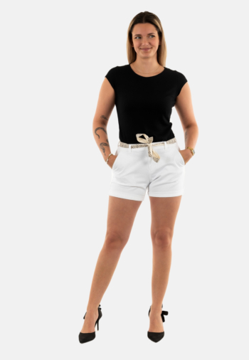 Short bermuda Le Temps Des Cerises pflyvi200wpig white