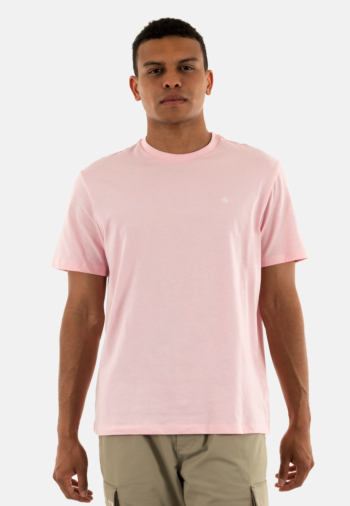 Tee shirt calvin klein jeans smooth cttn solid tfs rose shadow