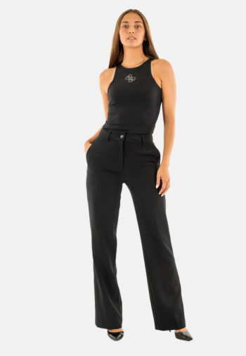 Pantalons guess jeans new carla jblk jet black a996