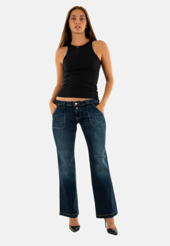 Jeans Le Temps Des Cerises flare 3001 blue