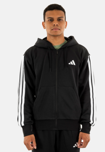 Blousons et vestes adidas sportswear m 3s fl fz hd noir/blanc