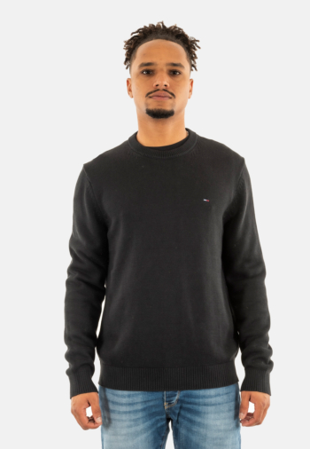 Sweat tommy jeans slim ess bds black