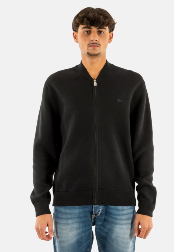 Gilets cardigans lacoste ah5177 031 noir