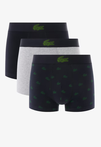 Calecons et slips lacoste 5h5154 i90 abimes/vert-argent chine