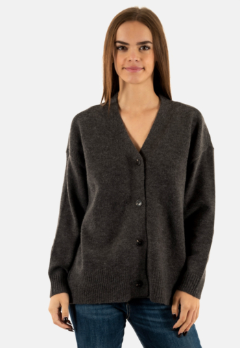 Gilets cardigans only houston dark grey melange