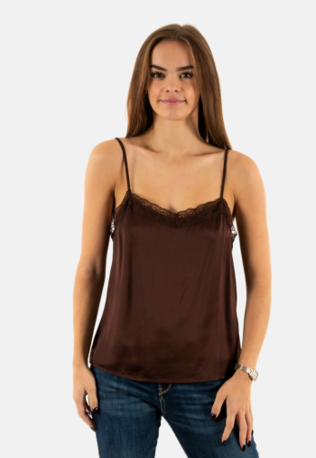 Debardeurs grace & mila trefle chocolat