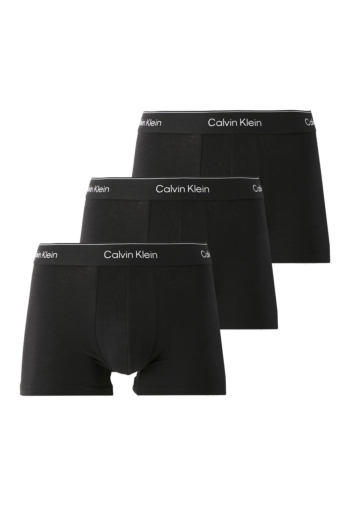Calecons et slips calvin klein jeans trunk 3pk, tm6 tm6 black w/ dtm wb