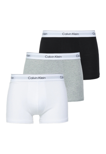 Calecons et slips calvin klein jeans trunk 3pk, tm6 mp1 grey heather/white/black