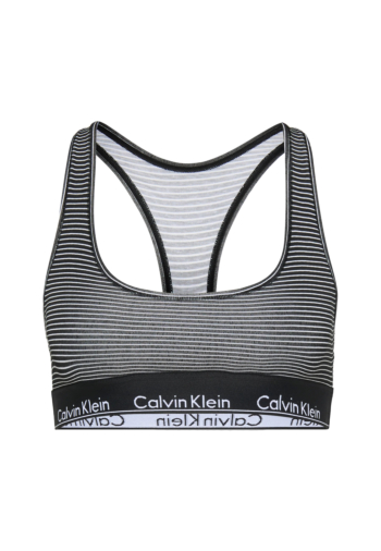 Brassieres calvin klein jeans bralette xv8 hairline stripe/black