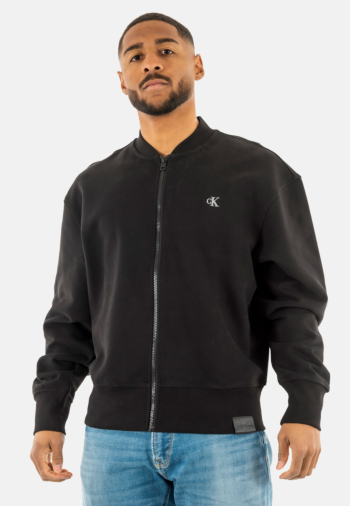 Sweat calvin klein jeans heavyweight ck embro beh ck black