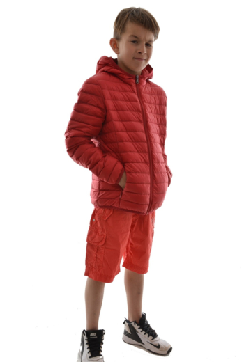 Doudounes jott doudoune hugo ml capuche 300 red
