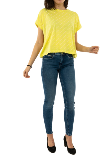 Tee shirt gertrude + gaston maria tomorrow print sulfur