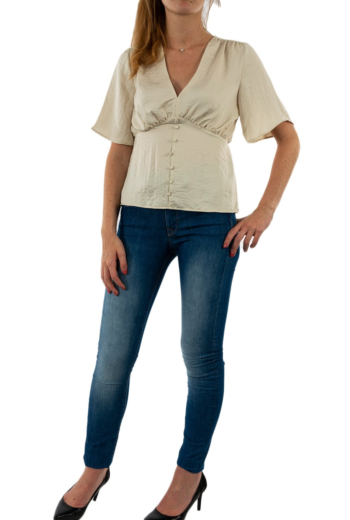 tee shirt Veromoda liva birch