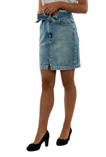 Jupe Veromoda cora light blue denim