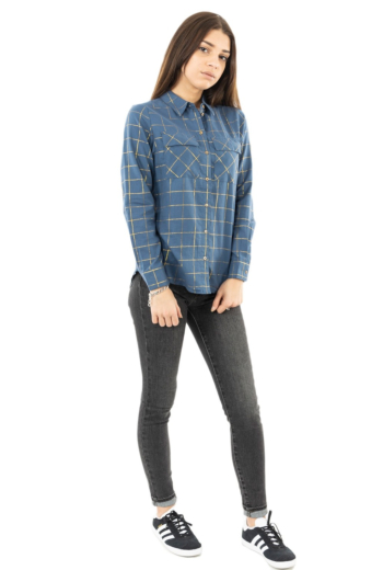 Chemisier only viv dark denim