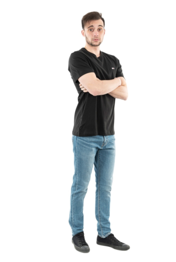 Tee shirt tommy jeans classic jersey bds black
