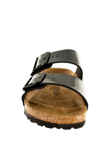 Sandales - nu-pieds birkenstock arizona narrow black patent
