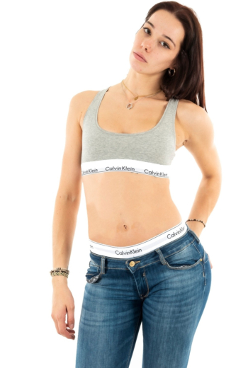 Brassieres calvin klein jeans bralette 20 grey heather