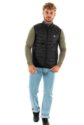 Gilets ss manche Benson & Cherry stallone noir