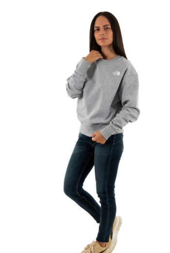 Sweat the north face 0a7zje dyx1 light grey heather
