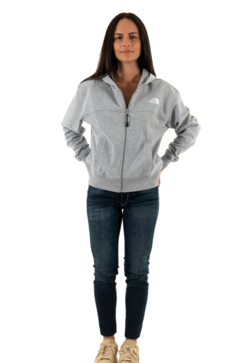 Sweat the north face 0a853v dyx1 light grey heather