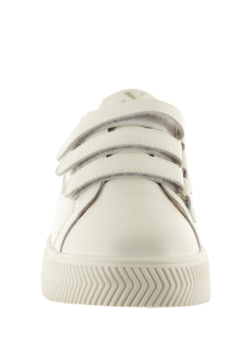 Baskets basses vanessa wu camelia vert amande