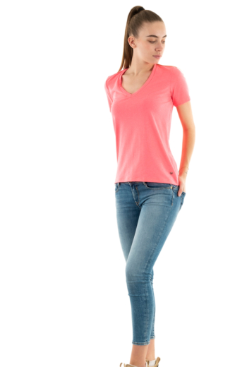 Tee shirt please t0ay 1341 fuxia fluo