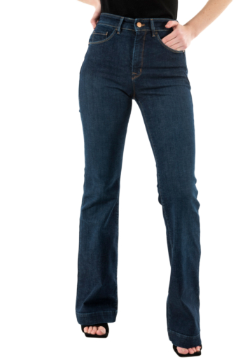 Jeans salsa faith push in flare 854 dark wash