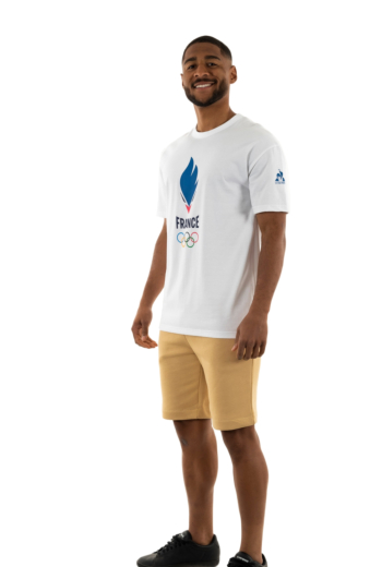 Tee shirt le coq sportif efro 24 optical white