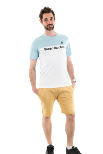 Tee shirt sergio tacchini grave 355-bbe/wht
