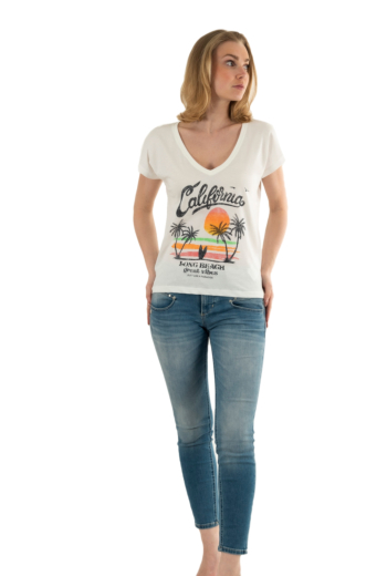 Tee shirt only mila cloud dancer california
