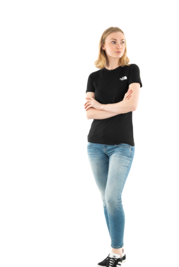 Tee shirt the north face women’s s/s box nse slim tee jk31 black