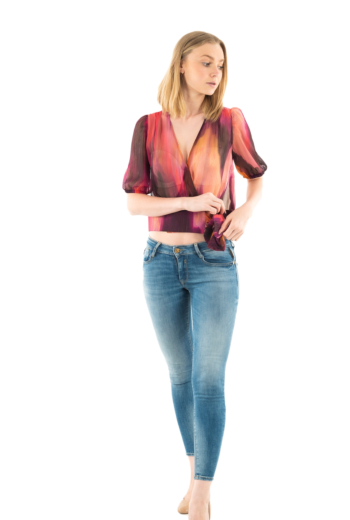Tee shirt morgan 241-olulu.f multico