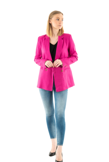 Blousons et vestes la petite etoile vivano fushia