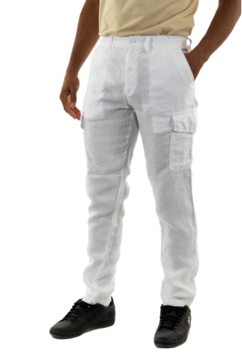Pantalons schott russel white