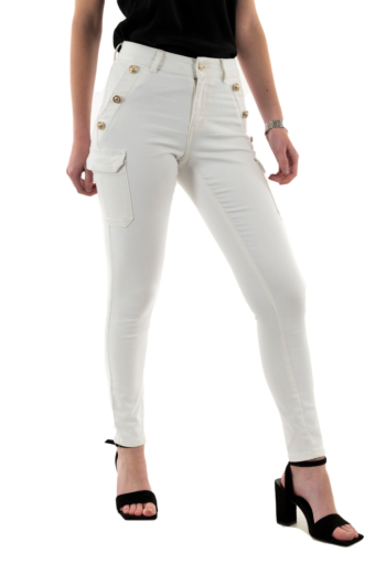 Pantalons morgan pema3 off white