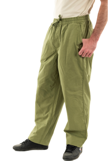 Pantalons vans range baggy tapered ela zbf1 loden green