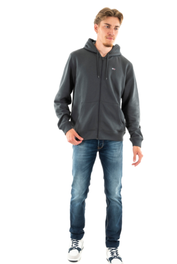 Sweat tommy jeans reg s flag pub new charcoal