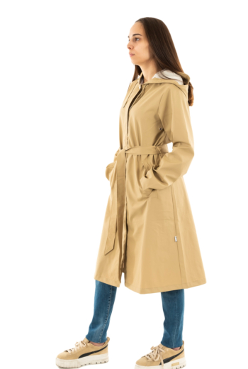 Blousons et vestes rains a-line longer 24 sand