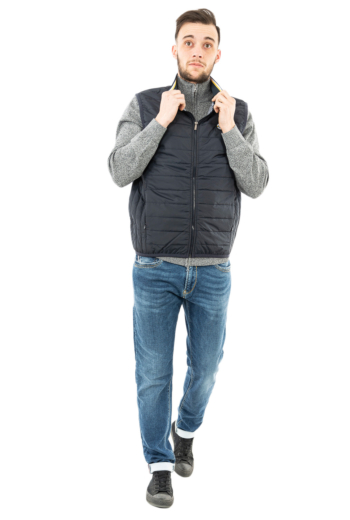 Gilets ss manche Benson & Cherry stallone marine