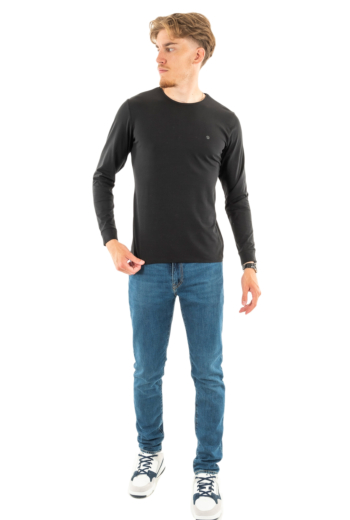 Tee shirt manches longues Benson & Cherry twistlg noir