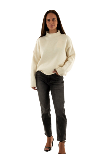 Pull hiver grace & mila nassim_22748 ecru