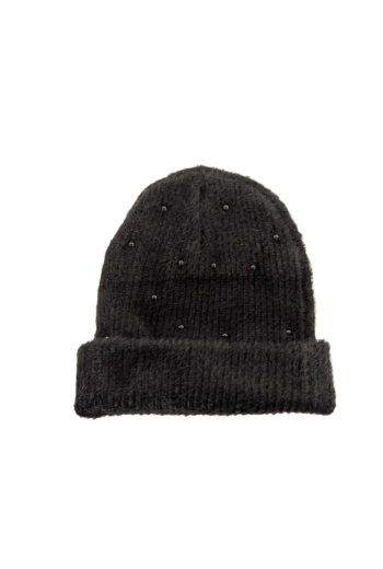 Bonnets guess jeans teresa pearls jblk jet black a996