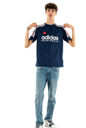 Tee shirt adidas sportswear tiro ntpk tenabl/blanc/meipou