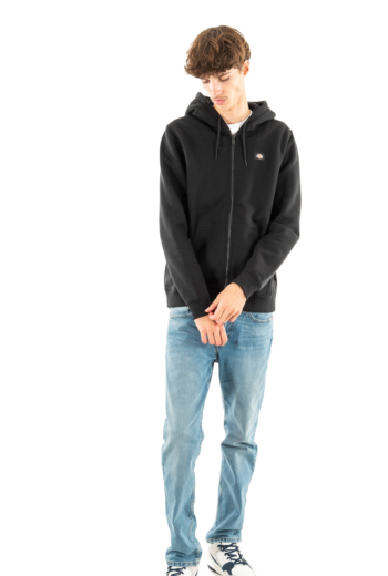 Sweat dickies oakport zip blk1 black