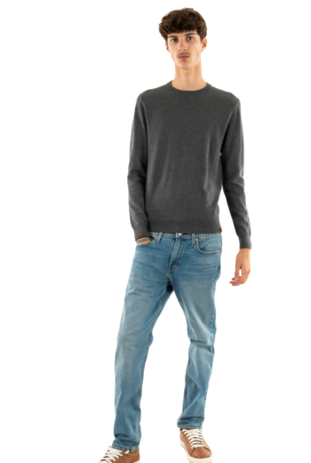 Pull hiver superdry essential xuc gull grey marl