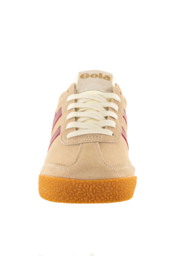 Baskets basses gola elan ck bone/cerise/pollen